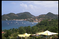 Another view of the village of Terre- de- Haut.